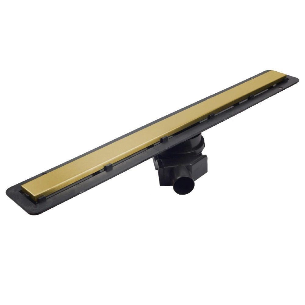 Душевой лоток Confluo Фреймлес Лайн (Frameless Line) Золото 750